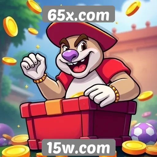 Atrações principais do site de jogos 65x.com